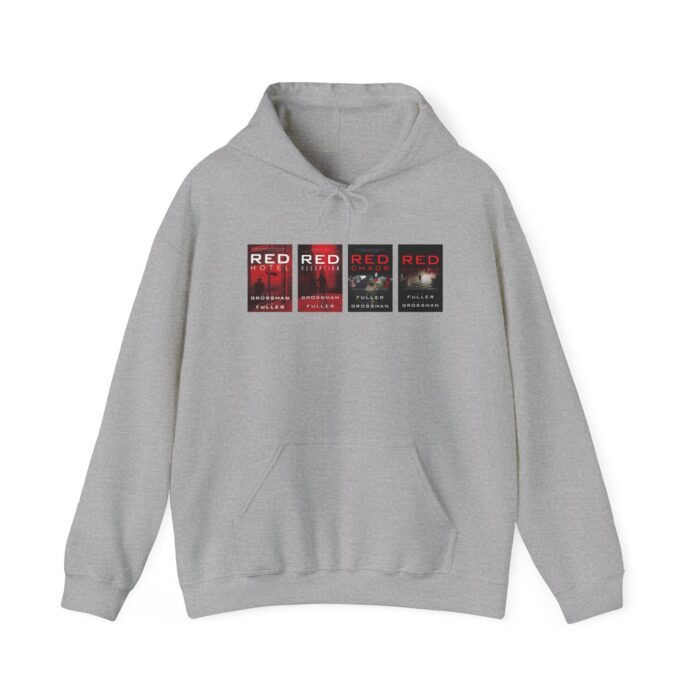 Red Hotel Series Book Collection Hoodie (Unisex) - Image 8