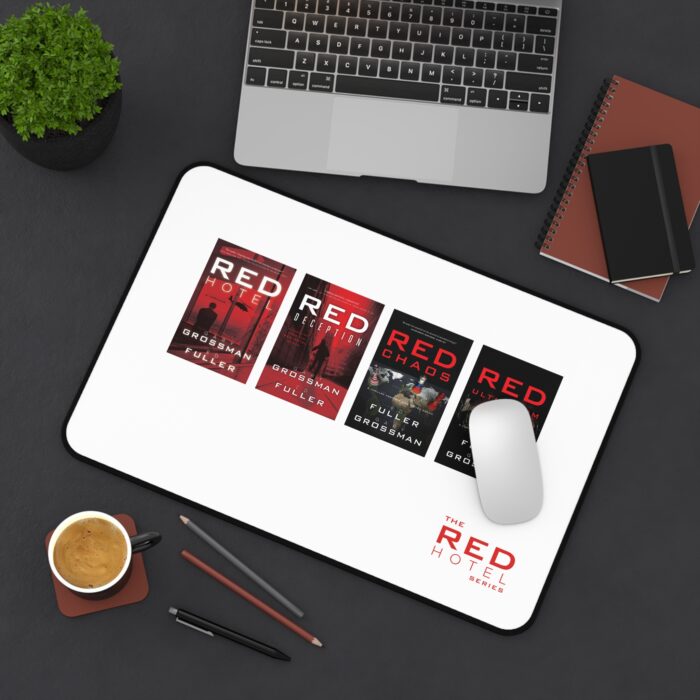 Red Hotel Series Desk Mat - Image 4