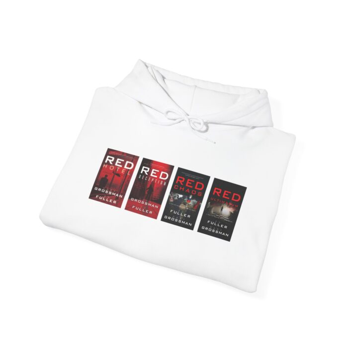 Red Hotel Series Book Collection Hoodie (Unisex) - Image 4