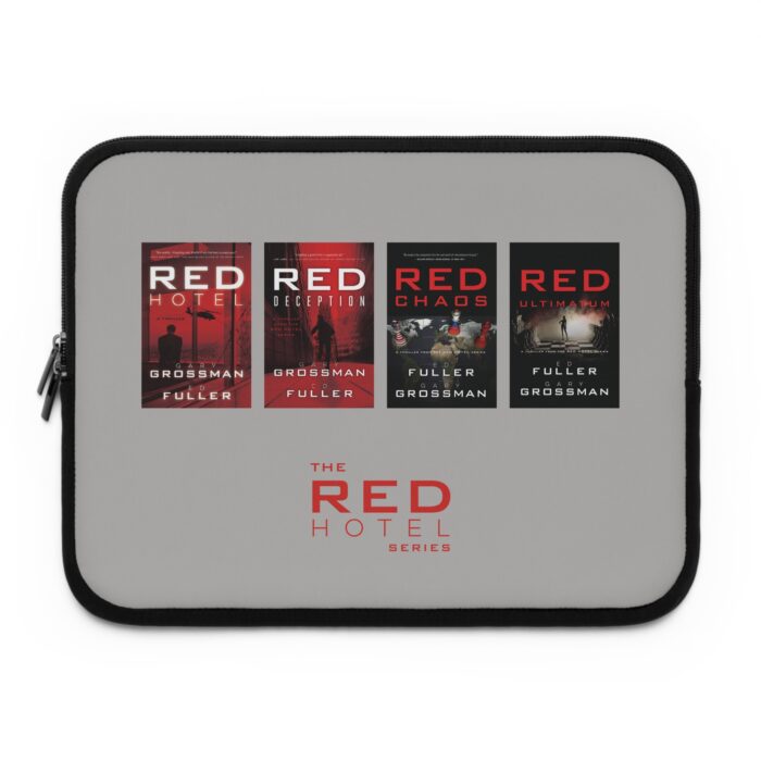 Red Hotel Series Laptop Sleeve (Grey) - Image 6