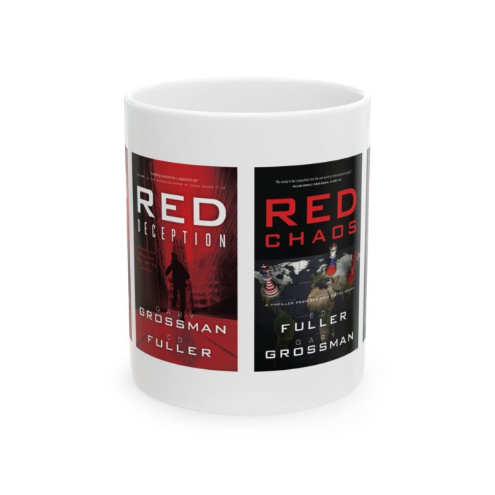 Red Hotel Series Ceramic Mug, (11oz)