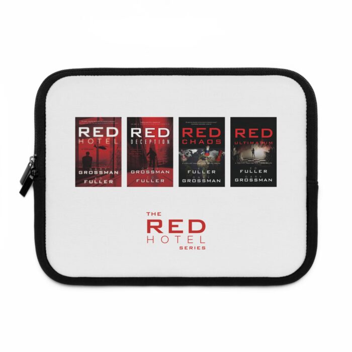 Red Hotel Series Laptop Sleeve (White)