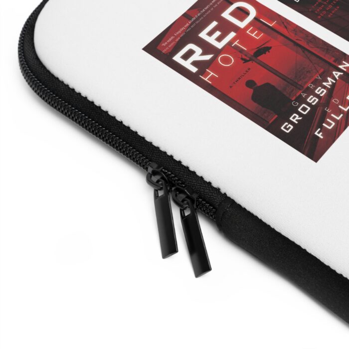 Red Hotel Series Laptop Sleeve (White) - Image 8