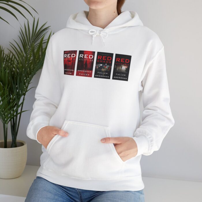 Red Hotel Series Book Collection Hoodie (Unisex) - Image 7