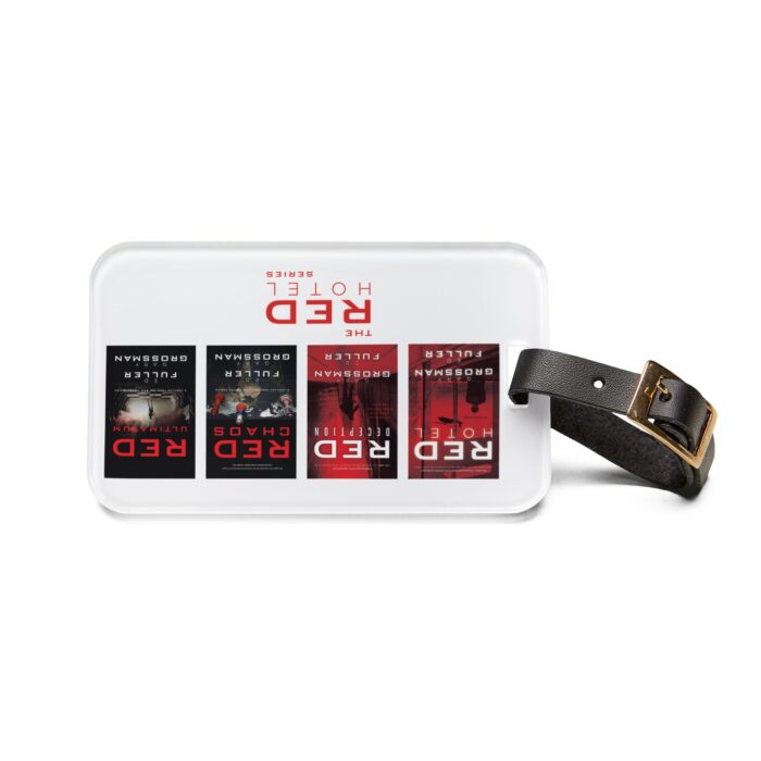 Red Hotel Series Luggage Tag - Image 2