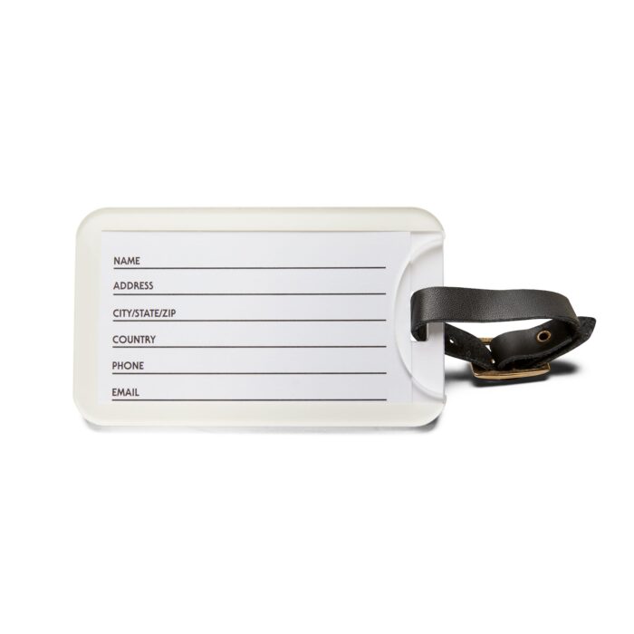 Red Hotel Series Luggage Tag - Image 3