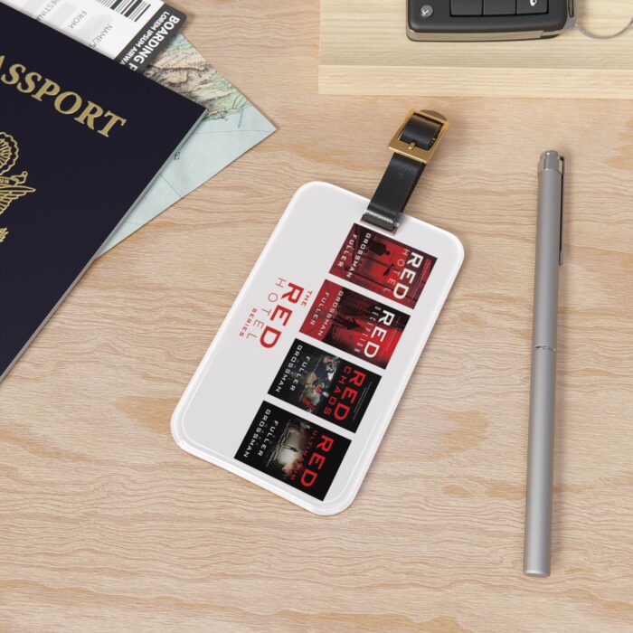 Red Hotel Series Luggage Tag - Image 4